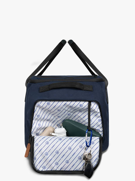 Cabin Duffle Bag Backpack Travel Cabaia Blue travel EXP other view 3