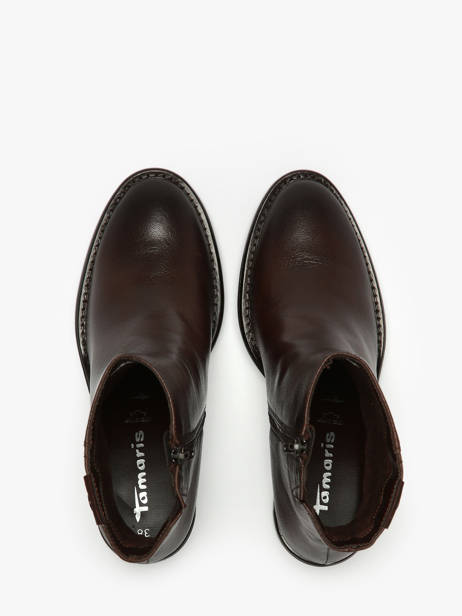 Heeled Boots In Leather Tamaris Brown women 45 other view 4