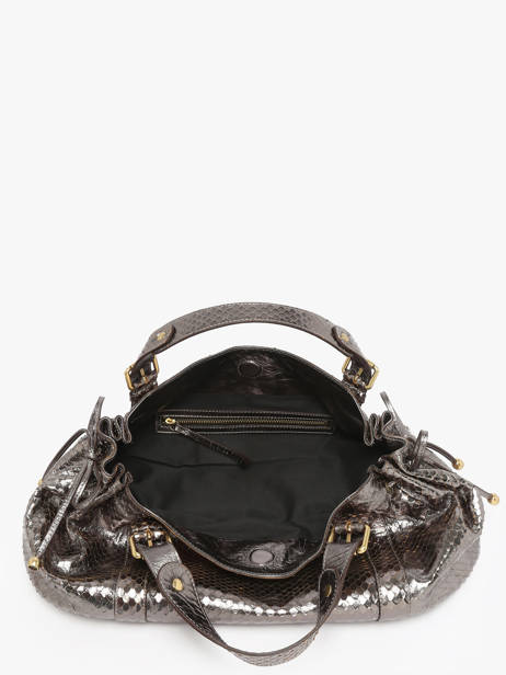 Shoulder Bag Serpent Leather Gerard darel Gray serpent DCS01472 other view 3