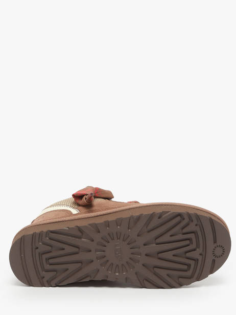 Sneakers Lowmel In Leather Ugg Brown women 1144032 other view 5