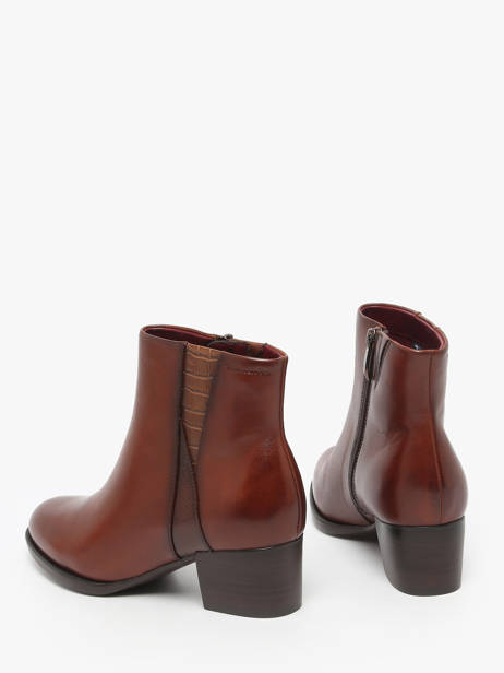 Heeled Boots In Leather Tamaris Brown women 45 other view 3