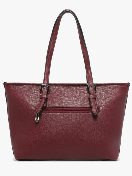 Sac Porté épaule Grained Miniprix Rouge grained F2531 vue secondaire 3