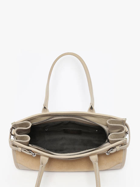 Sac Porté épaule Velvet Caviar Milano Beige velvet caviar VC25062 vue secondaire 3