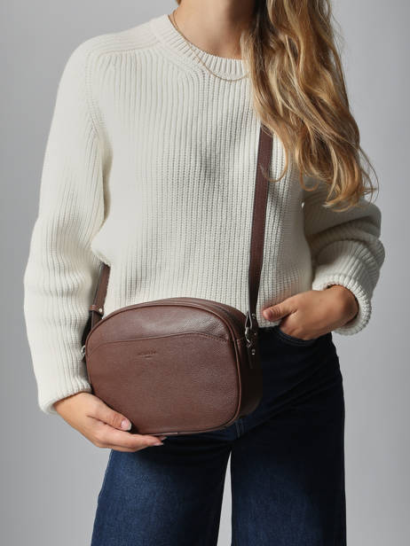 Shoulder Bag Confort Leather Hexagona Brown confort 469993 other view 1