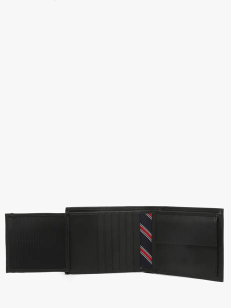 Wallet Leather Tommy hilfiger Black eton AM00657 other view 3