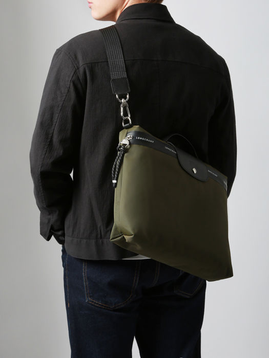 Longchamp Le pliage energy Briefcase Green