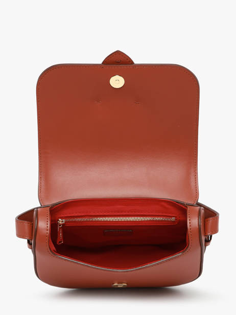 Shoulder Bag Sienna Leather Lancel Red sienna A13718 other view 3