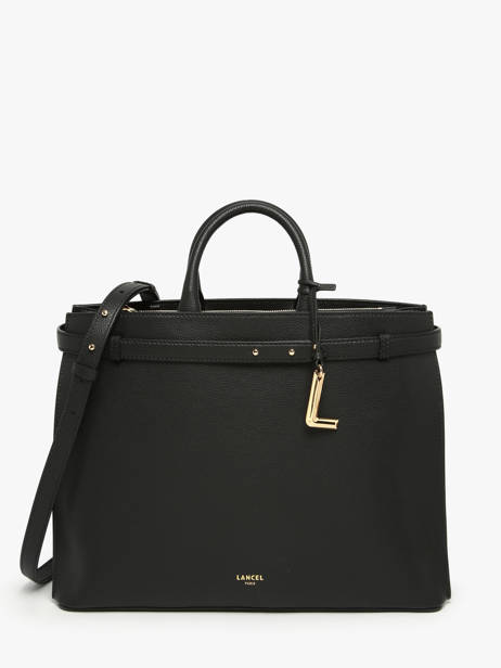 Shopping Bag Faubourg Leather Lancel Black faubourg A13792