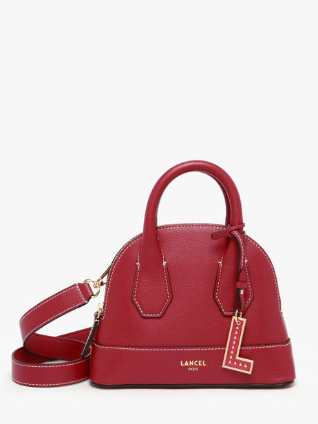 Shoulder Bag Belleville Leather Lancel Red belleville A13735