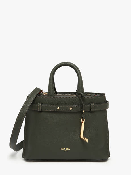 Shoulder Bag Faubourg Leather Lancel Green faubourg A13527