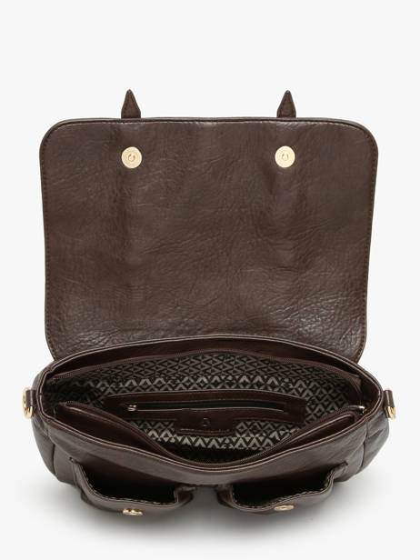 Shoulder Bag Bride Lulu castagnette Brown bride ZAYANN other view 3