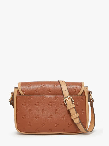 Shoulder Bag Embossed Lulu castagnette Brown embossed ZAIDOU other view 4