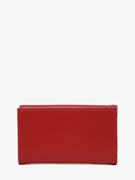 Porte-monnaie Cuir Katana Rouge marina 753080 vue secondaire 3