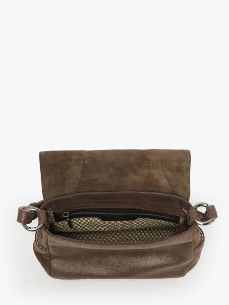 Shoulder Bag Vintage Leather Mila louise Brown vintage 3677XV other view 3