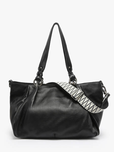 Shoulder Bag Vintage Leather Mila louise Black vintage 3826C other view 4