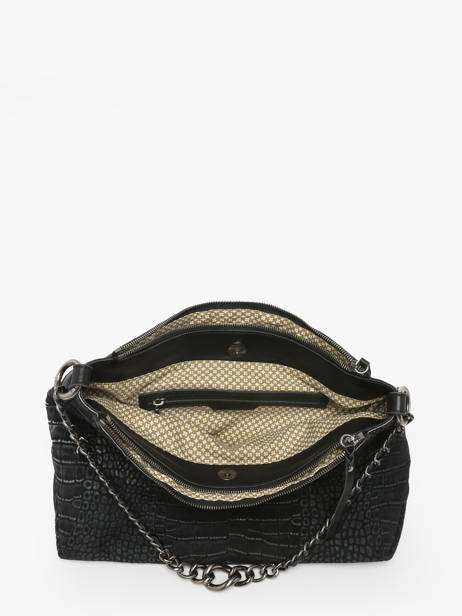 Crossbody Bag Vintage Leather Mila louise Black vintage 3822KRC other view 3