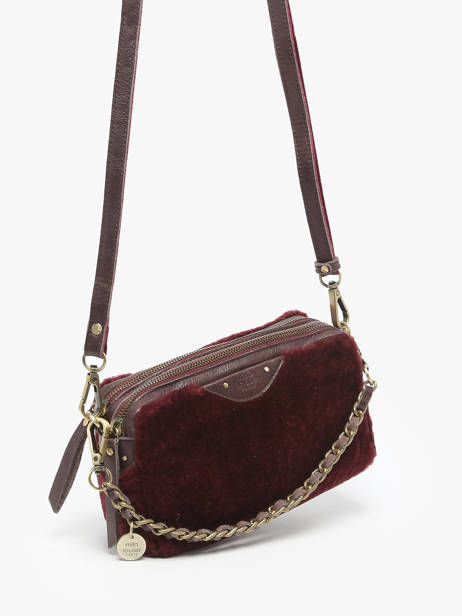 Crossbody Bag Vintage Leather Mila louise Brown vintage 2367XFUC other view 2