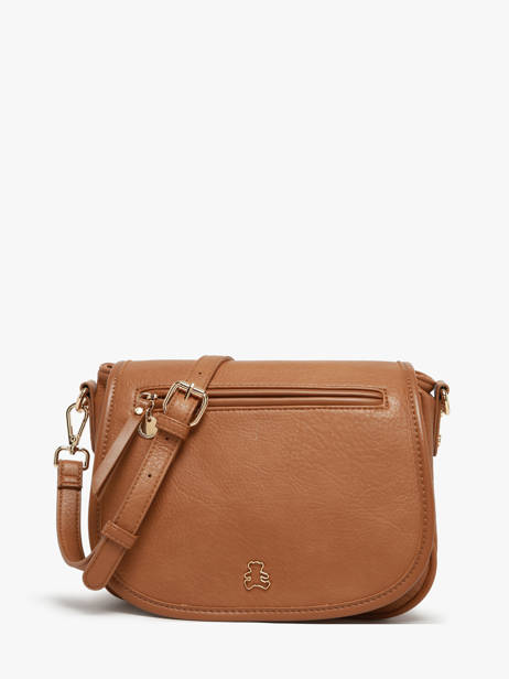 Shoulder Bag Zip Lulu castagnette Brown zip ZAHAR