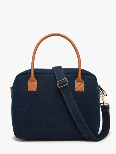 Le Dandy Denim Brut Satchel Paul marius Blue denim brut DANDYDEB other view 4