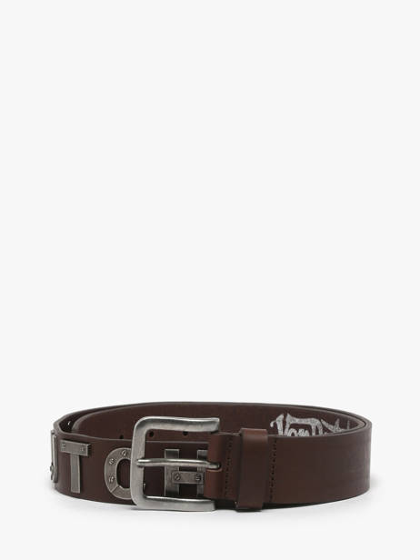 Leather Glory Men's Belt Von dutch Brown belt GLORY