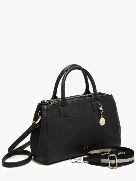 Sac à Main Soft Lulu castagnette Noir soft YAEL vue secondaire 2