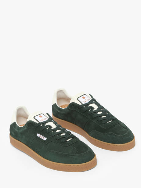 Sneakers In Leather Faguo Green men 24CG0211 other view 1