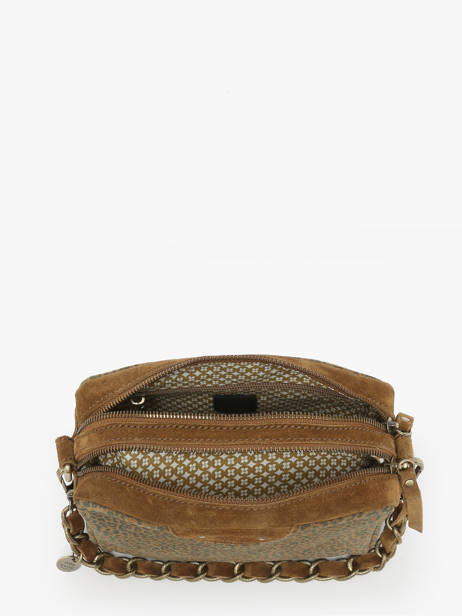 Shoulder Bag Vintage Leather Mila louise Brown vintage 23673PA other view 3