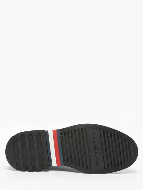 Derby Shoes In Leather Tommy hilfiger Brown men 5589GVQ other view 4