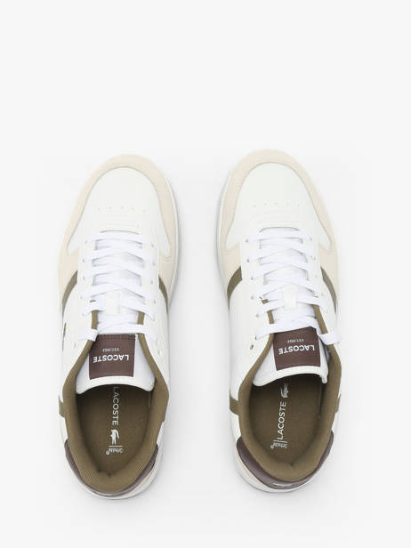 Boots In Leather Lacoste White men SMA0182 other view 3