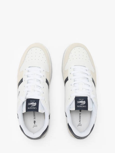 Boots In Leather Lacoste White men SMA0184 other view 3