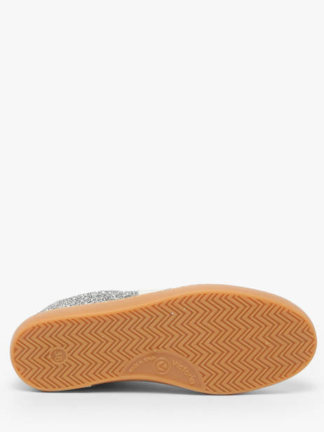 Sneakers Berlin In Leather Victoria Silver women 1126223 other view 5