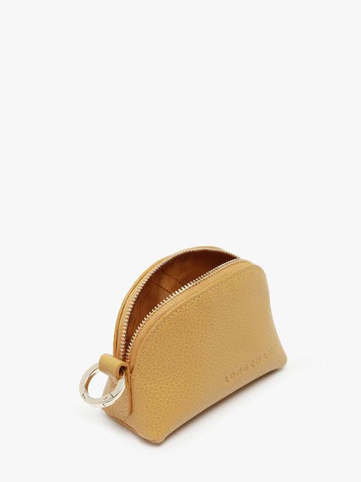 Longchamp Le foulonné Coin purse Yellow