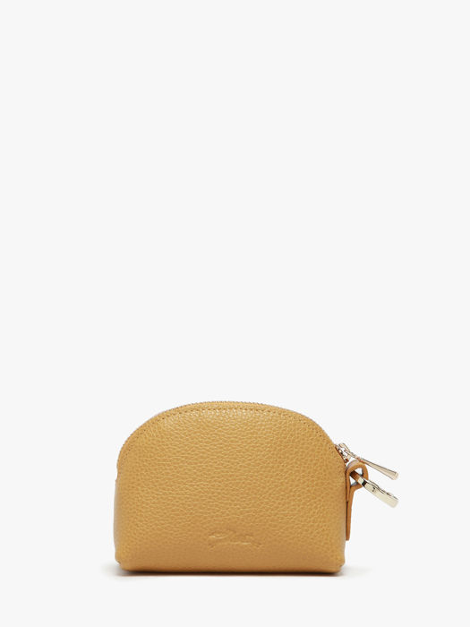 Longchamp Le foulonné Coin purse Yellow