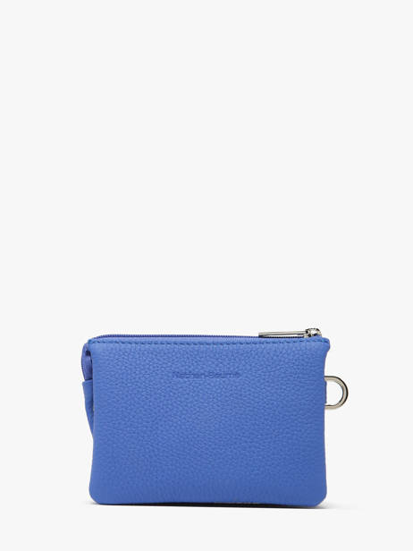 2-compartment  Coin Purse Leather Nathan baume Blue original n 302N other view 2