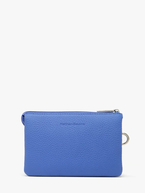 2-compartment Leather Pouch Nathan baume Blue original n 283N other view 2