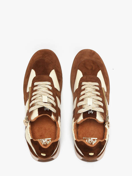 Boots In Leather Mam'zelle Brown women CSGLO31 other view 4