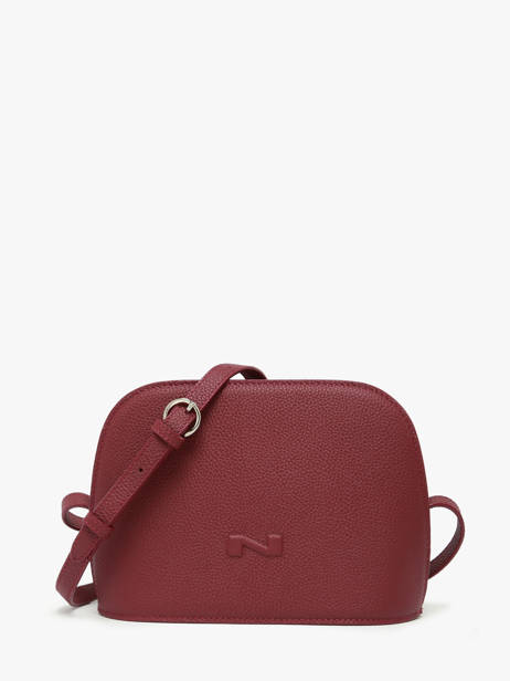 Leather Lilou Crossbody Bag Nathan baume Red egee 2