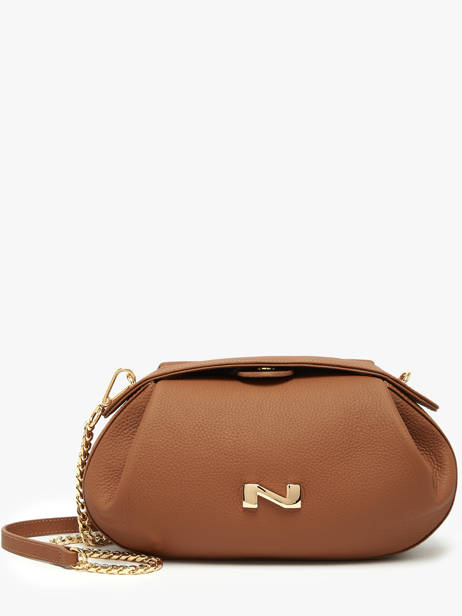 Crossbody Bag Nymphea Leather Nathan baume Brown nymphea 2