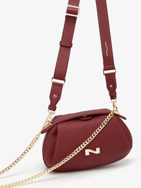Crossbody Bag Nymphea Leather Nathan baume Red nymphea 2 other view 2