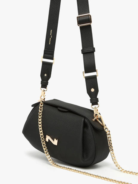 Crossbody Bag Nymphea Leather Nathan baume Black nymphea 2 other view 2