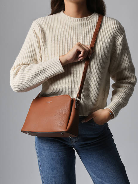 Shoulder Bag Grained Miniprix Brown grained F2516 other view 1