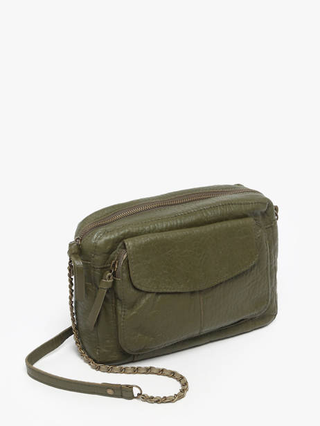 Shoulder Bag Naina Leather Pieces Green naina 17087872 other view 2