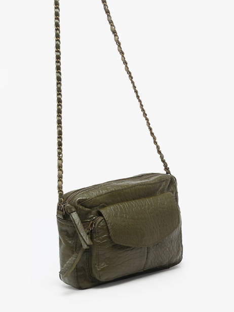 Sac Bandouliere Naina Cuir Pieces Vert naina 17063358 vue secondaire 2