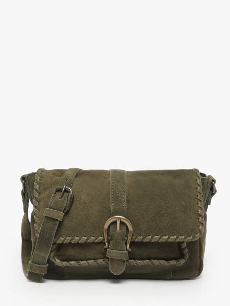 Shoulder Bag Jenny Leather Pieces Green jenny 17160093