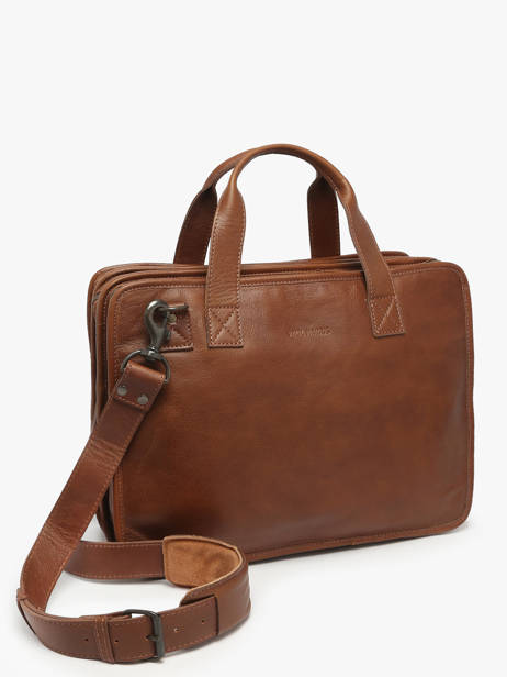 Business Bag Paul marius Brown vintage CONQUERA other view 2