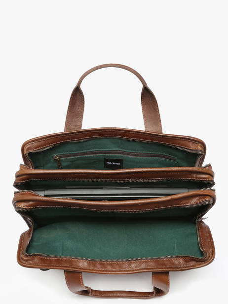 Business Bag Paul marius Brown vintage CONQUERA other view 3