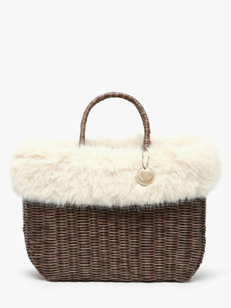 Shopping Bag Doudou Le voyage en panier Beige doudou L