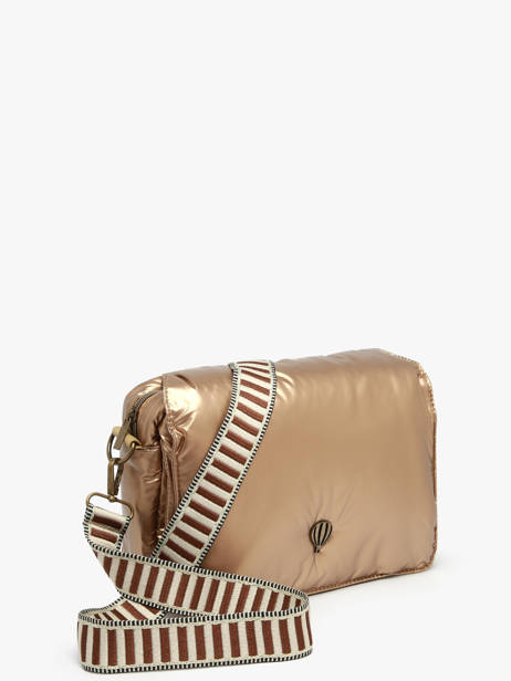Sac Bandoulière Doudoune Le voyage en panier Or doudoune AHP233 vue secondaire 2
