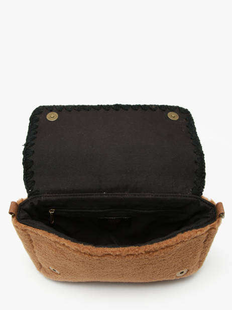 Shoulder Bag Winter Le voyage en panier Brown winter AHP288 other view 3