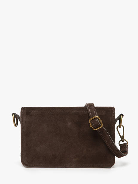Crossbody Bag Velvet Milano Brown velvet VE260612 other view 4